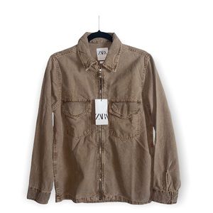 Men’s Zip Overshirt
